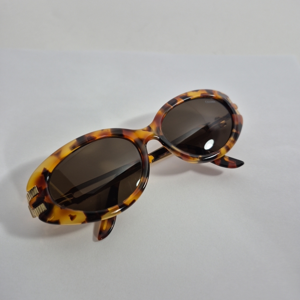 Charme Eye Sunglasses Tortoise Cat Eye Sunglasses Vtg